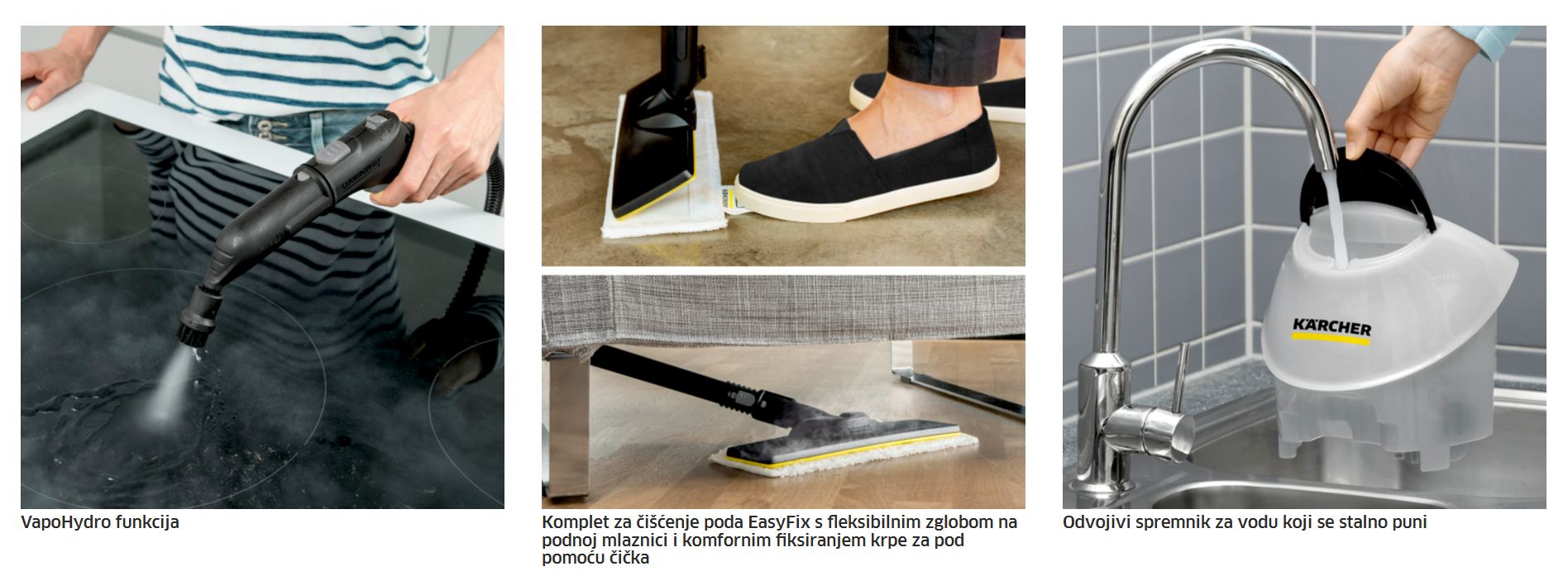Kärcher SC 5 EasyFix Iron 1.512-661.0 opis funkcija